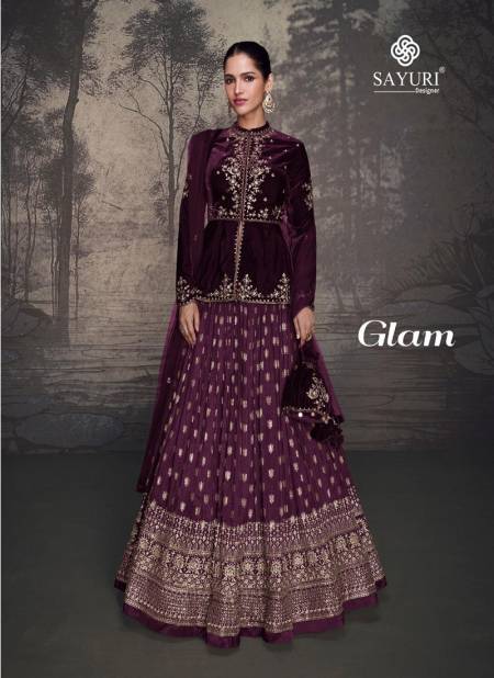 Glam By Sayuri Designer Indo Western Lehenga Suppliers In India